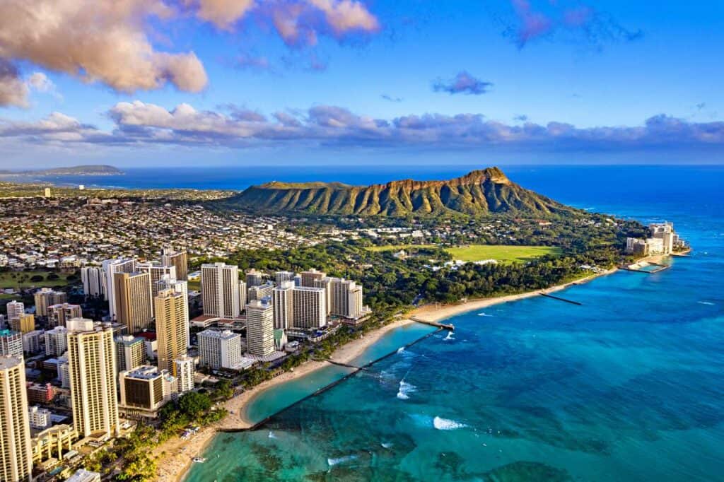 Waikiki Beach, Honolulu, Oahu, Hawaii